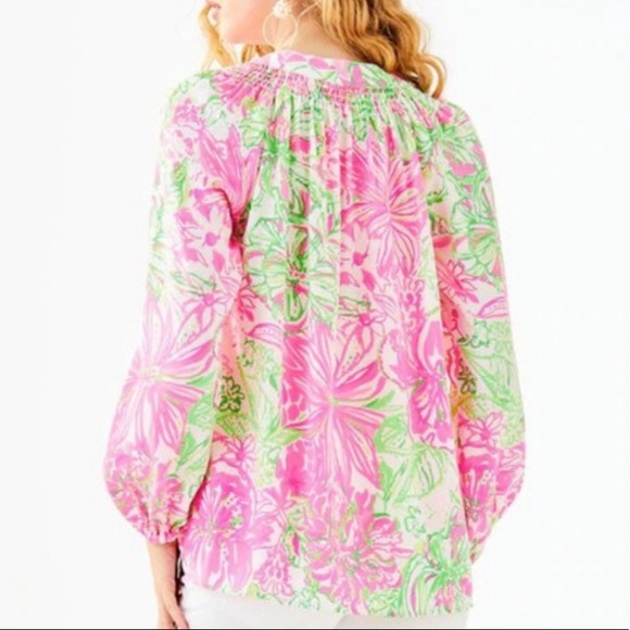 Lilly Pulitzer Elsa Silk Top - Picture 2 of 4
